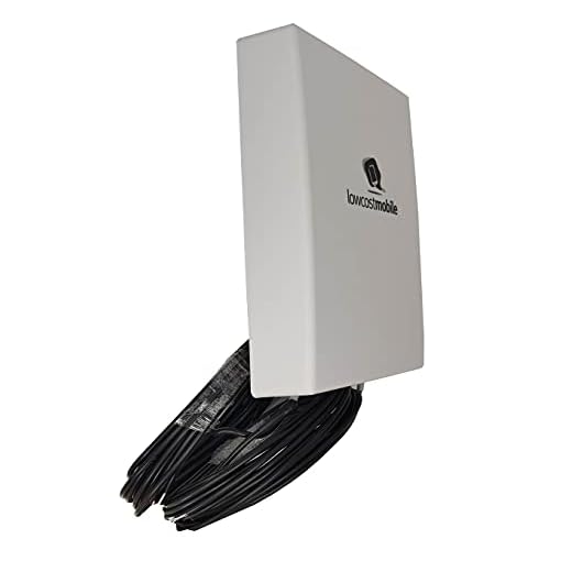 LowcostMobile PAN5G-MIMO-2021 Antenn 4G 5G MIMO 7003800 Mhz 2x5m ALSR200-kabel passar router Huawei, Asus, TP LINK, Netgear, ZTE