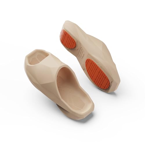 KENROLL Non Slip Slide Sandals, Open Toe Thick Sole Summer Slippers for Outdoor Casual House3