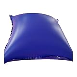 NINMORTH Almohada inflable para piscina sobre el suelo, 120 x 120 cm o 150 x 150 cm, PVC, resistente al frío, evita la acumulación de hielo y agua