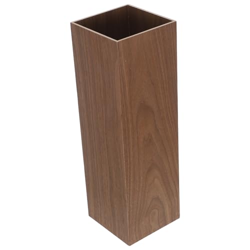 Porte-parapluie en bois Healvian grand format pour entrée de maison