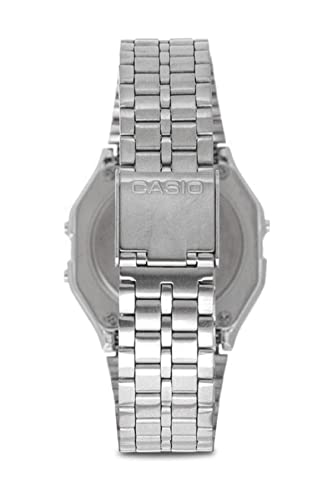 Relógio Feminino Digital Casio Vintage A159Wa-N1Df, Prata