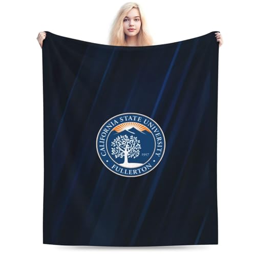 Cal State Fullerton Titans House Flag Ultra-Soft Micro Fleece Blanket Multi-Size Flannel Blanket