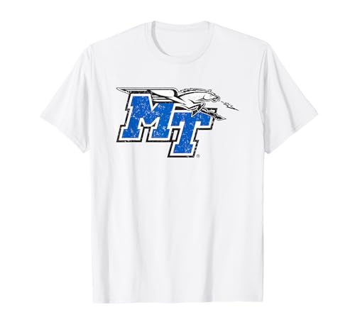 Middle Tennessee State Blue Raiders Distressed Icon T-Shirt