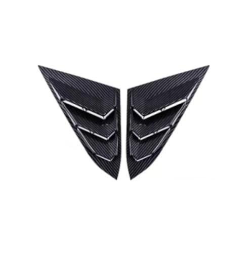 Persiennes de lunette en carbone haut de gamme Honda Civic berline