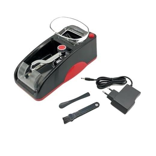 Maquina entubar electrica, Maquina de liar tabaco electrica, Maquina de hacer tabaco, Liadora de cigarrillos, Maquina tabaco electrica, Tabaco de liar, Color rojo