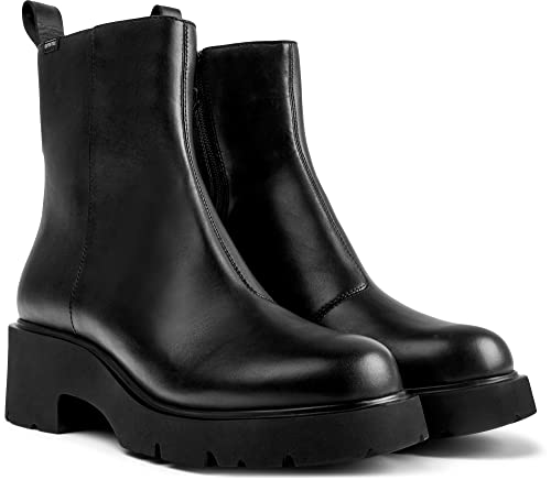 Bottines zippées Femme Camper Milah en cuir durable pour un style urbain élégant - 2