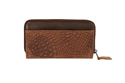 STS Ranchwear Catalina Croc Chelsea Wallet Brown One Size2