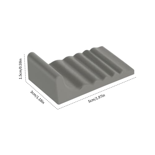 Protector de pared autoadhesivo y antideslizante con almohadillas cuadradas 7