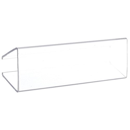 Retail Resource 65722 Clear Wood Shelf Label Holder (Pack of 25)