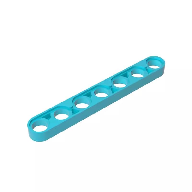 XYEIUGO GDS-695 32065 Technic Beam 1x7 Thin, Medium Azure, 50 PCS โ image 1