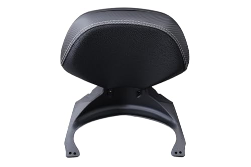 avdb-moto Dosseret Selle Passager/Sissy-Bar compatible avec YAMAHA X-MAX 125 / TECH MAX 2018-2022, X-MAX 300 2017-2022, XMAX 400 2018-2020, TRICITY 300 2020-2024 (acier)