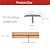 Aroilder T Rubber Trim Molding, Fit 1 inch Edge, Shelf Edging Banding, Center Barb Tee Moulding for Tables, Floor Transition Strip, Machines Decorative, Gray, 20FT