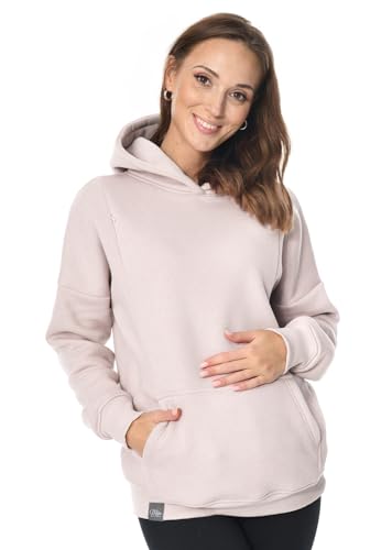 MijaCulture Moda ciążowa 2 w 1 bluza do karmienia i bluza ciążowa top do karmienia Molly M001