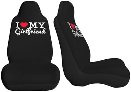 boazz I Love My Girlfriend Car Seat Covers Universal Car Seat Cover for Most Vehicles