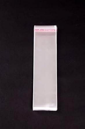 Nimida Clear Transparent Self Adhesive Resealable Plastic Pouch Bag 3.5