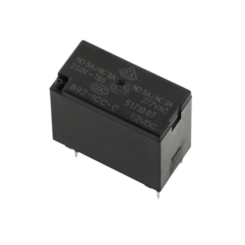 Relais électromécanique 5 broches 892-1CC-C pour circuits de puissance 5A