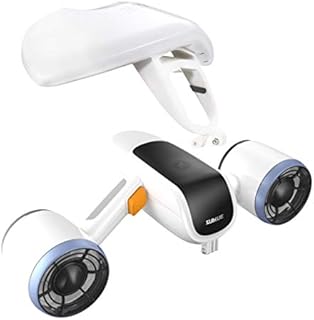 WINDEK WhiteShark Mix Underwater Scooter with Action Camera Mount Dual Motor 40M Waterproof for Water Sports Swimming Pool & Diving & Snorkeling & Sea Adventures