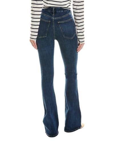 7 For All Mankind Womens No Filter Skinny Boot in Sophie Blue2