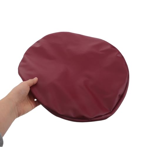 Fundas taburetes impermeables contra manchas para asientos redondos gastados PU 5