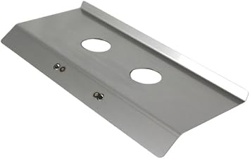 MHP Holland Gas Grill 304 Stainless Steel Heat Shield 9" x 4.25" 4655SHLD