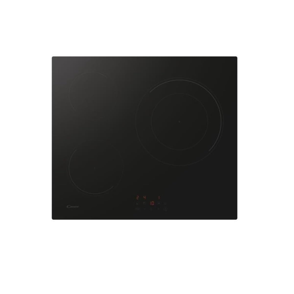 Plaque de cuisson induction CANDY 3 foyers - L 60 cm - CI633CBB/1 - Noir