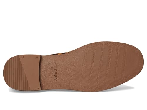 Image of Sperry Women's Seaport Penny PlushWave Saffiano / Metallic Leather Penny Loafer