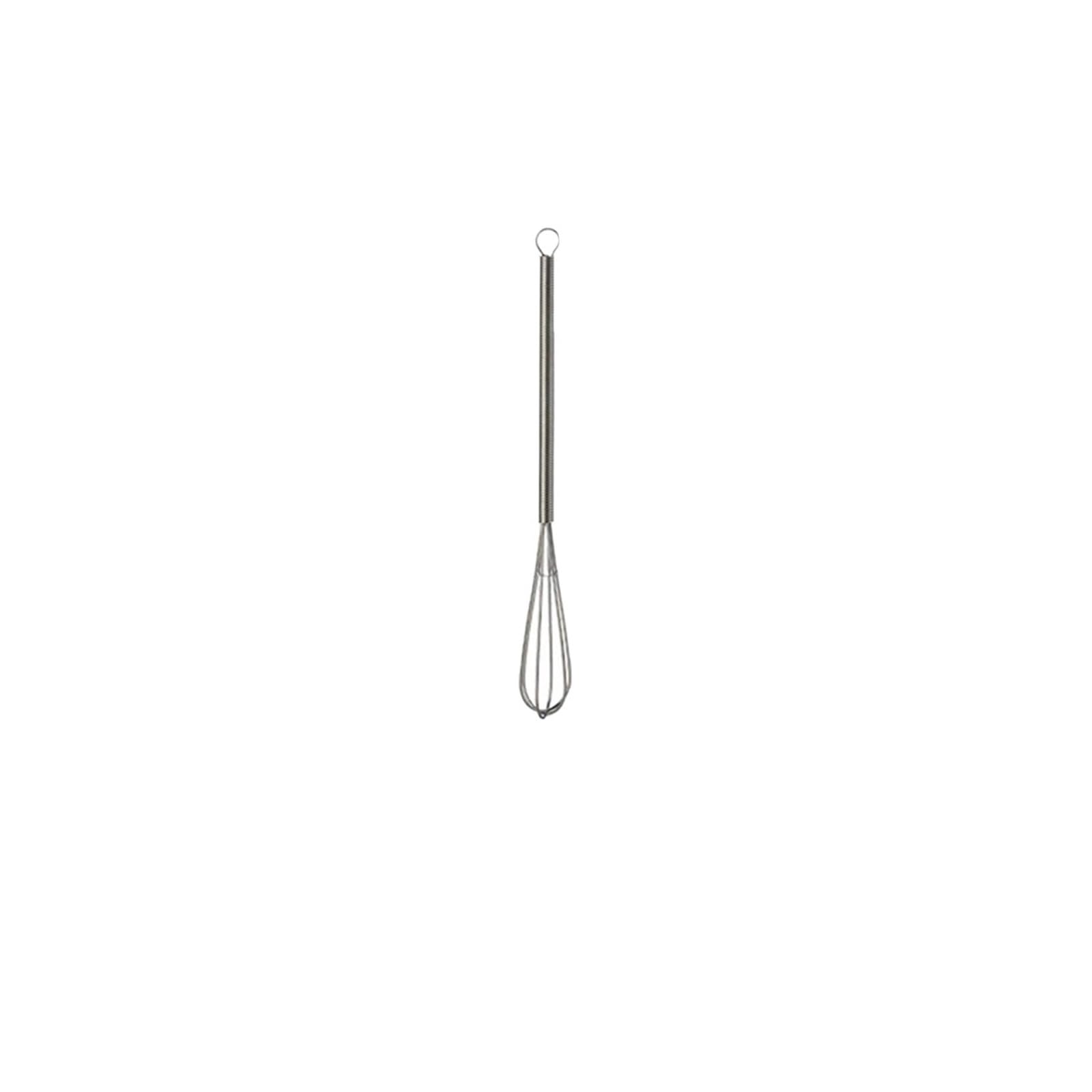 Batidor Manual de acero inoxidable 3 uds, mezclador crema y mantequilla, cocina, batidor for el hogar, huevos, accesorios for hornear para Mezclar(18 * 2cm)