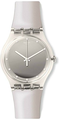 Preisvergleich Produktbild Swatch Damen Analog Quarz Uhr mit Plastik Armband SUOK121