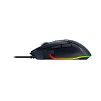 Razer Basilisk V3 - Kabelgebundene, anpassbare Gaming Maus mit Chroma RGB für PC / Mac (10+1 programmierbare Tasten, neigbares HyperScroll Mausrad, ergonomisches Design) Schwarz – Ansicht 9