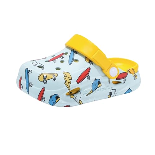 Genérico Sandalias Niño Verano Sandalias Cómodas Transpirables para Niños Uso Diario Escolar Juegos Verano Primavera Otoño (Yellow, 11.5 Little Child)
