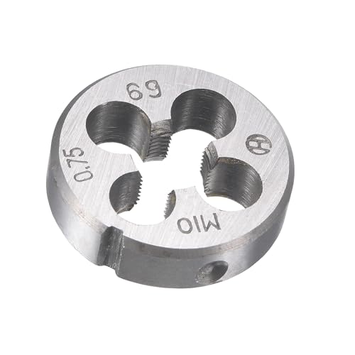 MACHSWON M10 x 0.75mm Metric Tap and Die Set - Machine Thread Screw Tap with Round Threading Die Kit for Thread Repair - Image 2