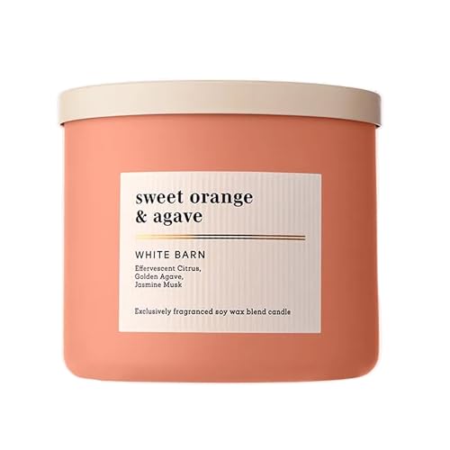 Bath & Body Works 3-Wick Candle, Sweet Orange & Agave Citrus, 14.5 oz - image 1