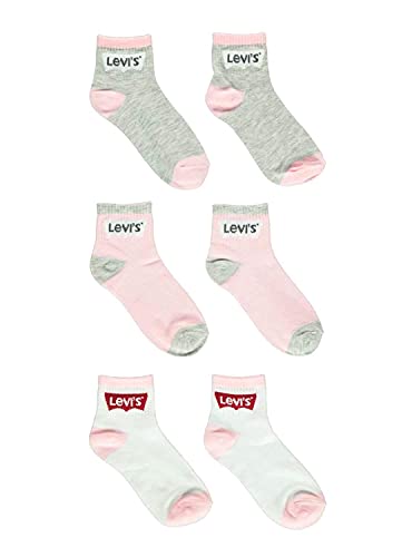 Levi's Kids Batwing Mid Cut 3Pk Lässige Socken - Jungen Fairy...