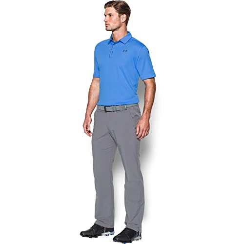 Image of Under Armour Men's Polyester Solid Tech Polo | T-Shirt | 1290140-001