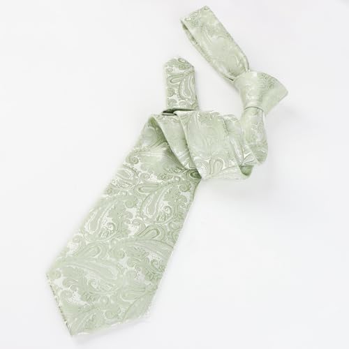 Image of Alizeal Mens 3 Pcs Long Sleeve Shirts Set | Pocket Square Necktie Perfect for Weddings Business Daily Wear