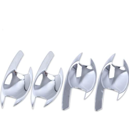 Garniture de couvercle de poignée de porte contre les rayures Mitsubishi L200 2019