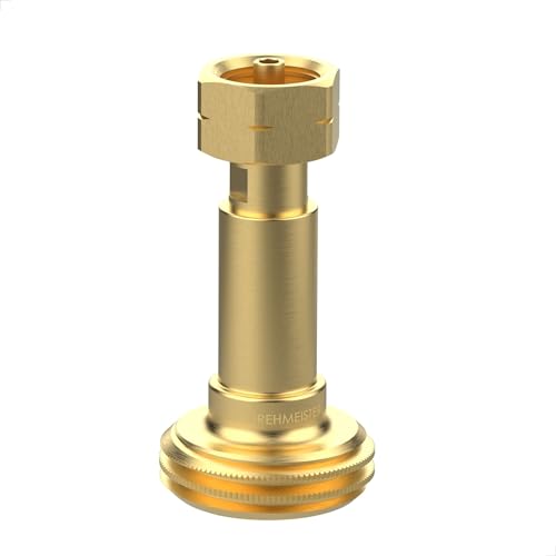 ACME Tankadapter – LPG Adapter mit Nippel für KLF G.12 (W21,8x1/14 LH) Gasflaschen – deutsche & polnische Flaschen – nutzbar in Belgien, Deutschland, Irland, Luxemburg