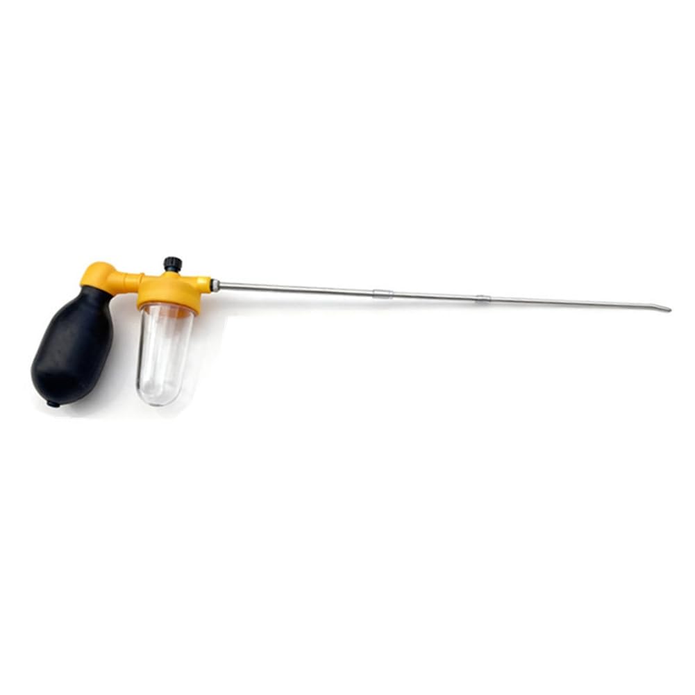 CTRLZS Quick Dispenser Telescopic Earth Powder Duster Tools Powder Sprayer for Outdoor Indoor Greenhouses Vegetable