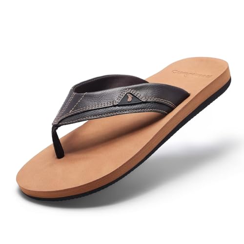 Men's Orthopedic Arch Support Flip Flops: Comfortable Flat Feet Hammer Toes Plantar Fasciitis High...