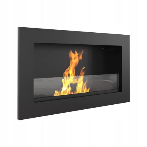 KRATKI Golf 2 Bioethanol Kamin für Innenraum – Wandkamin mit TÜV...