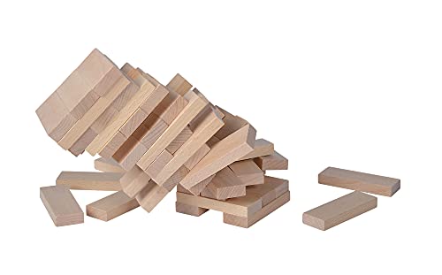 Eichhorn Stapelspiel, Geschicklichkeitsspiel für die ganze Familie, Balance Tower gefertigt aus unbehandelten Holz… – Bild 6