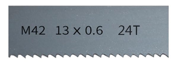 Lama for A Nastro Bimetallica M42 for A da 1/2 Pollice for La Lavorazione del Legno 1332mm 24T(24T,1300mm)