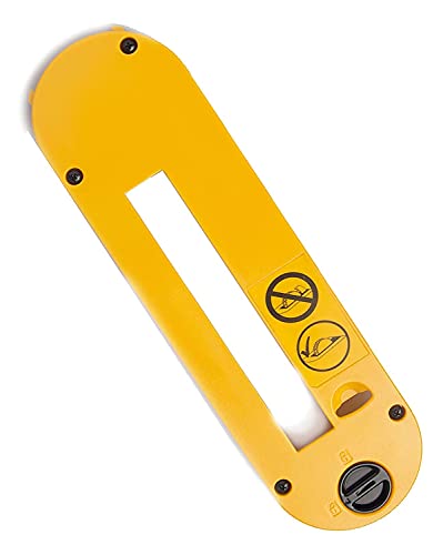 TonGass Dado Throat Plate Compatible with DeWalt 10" Portable Table Saw, Fits...