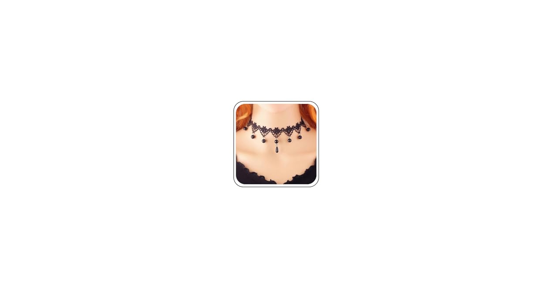 Amazon.com: Yheakne Boho Black Lace Choker Necklace Short Amazon.com: Yheakne Boho Black Lace Choker Necklace Short