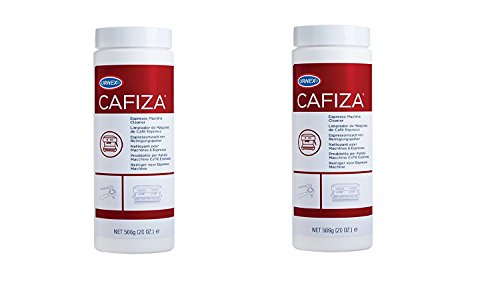 Urnex Cafiza Espresso & Coffee Machine Cleaner Powder 20 Oz. Bottle 2 Pack