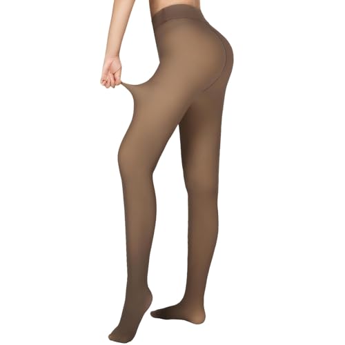 Image of Women's Fleece Lined Tights Thicken for Warmth