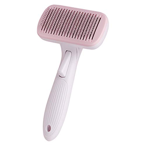 ULTECHNOVO Auto Limpeza Slicker Escova Suavemente Remove Esteiras E Emaranhados de Cabelo Solto Subp