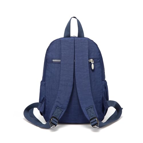 AOTIAN Mini Daypack with Anti-Theft Back Zipper Pocket, Durable Small Lightweight Backpack for Women Girls & Boys Hiking Travel Sports, Height 13 inches