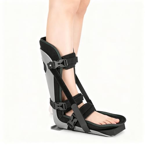 mindmed Night Splint for Plantar Fasciitis Women Adjustable Leg Support Brace, Plantar Fasciitis Boot for Sleeping Stretch Boot, Fits Right or Left Foot for Foot Pain(L)