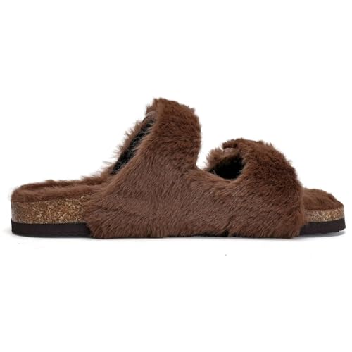 Image of Torotto Kids Sandals Boys Girls Slide Summer Non-slip Cork Glitter Toddler Slippers with Adjustable Straps for Indoor & Outdoor